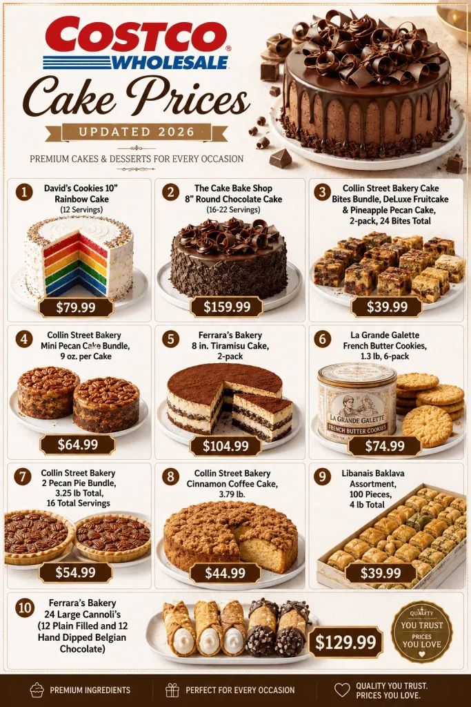 Costco Cake Price