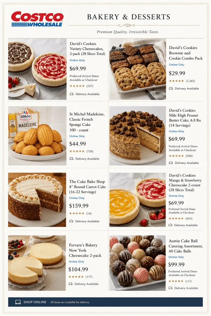 Costco Cake Prices CA