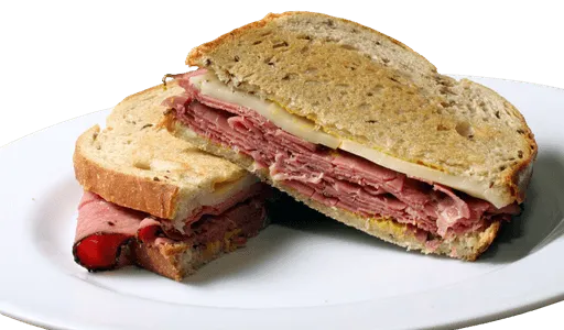 Hot Turkey and Provolone Sandwich