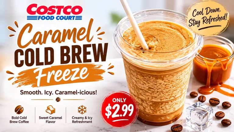 Costco Caramel Cold Brew Freeze