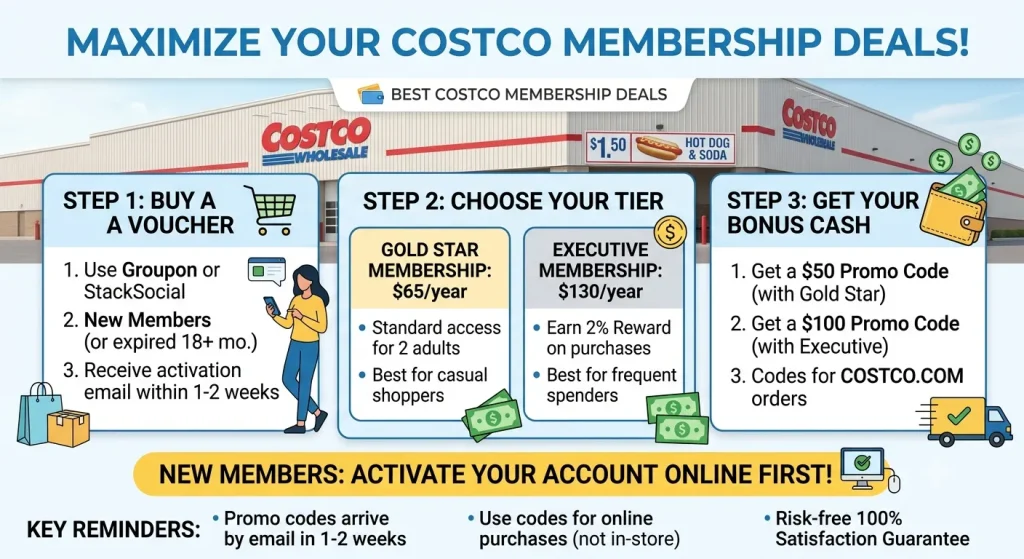 Costco Membership Promotion 2026 for New Members with Exclusive Groupon Savings