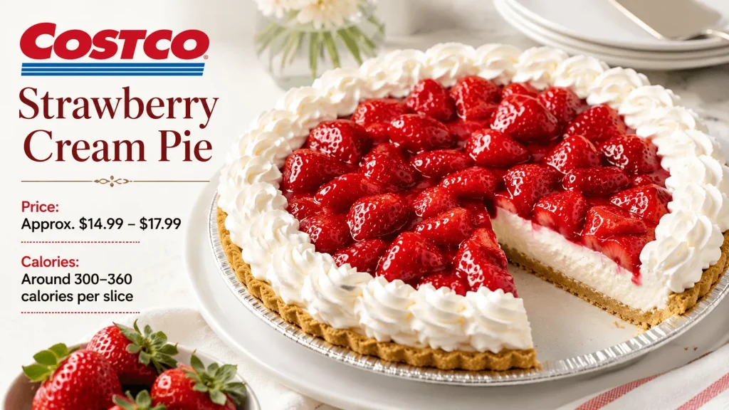 Costco Strawberry Cream Pie