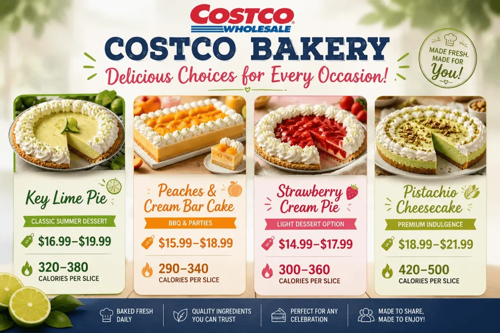 Costco Summer Bakery Items