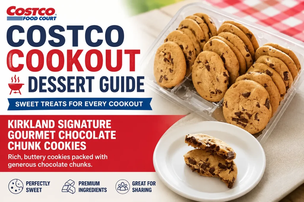 Kirkland Signature Gourmet Chocolate Chunk Cookies
