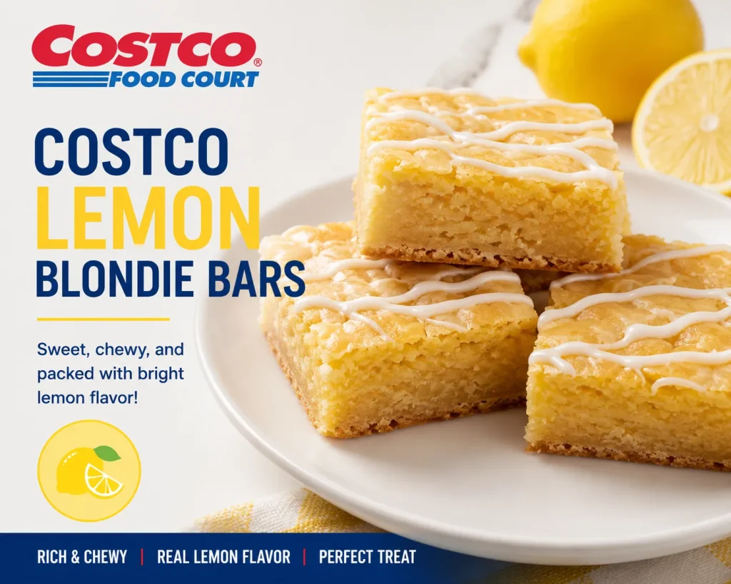 Costco Lemon Blondie Bars