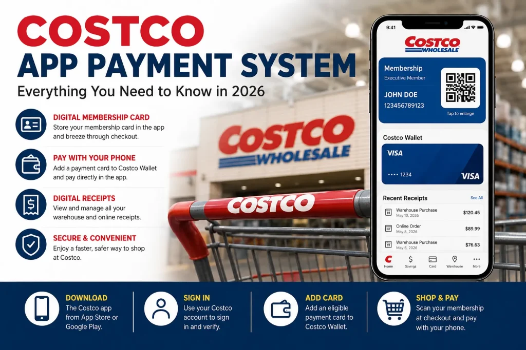 Costco app payment system